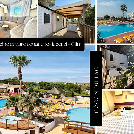 Cocon Du - 2 Sdb - Clim - Piscine - 4 Etoiles Appartement Lattes